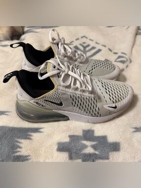 Nike Air Max 270 White with Black Accents